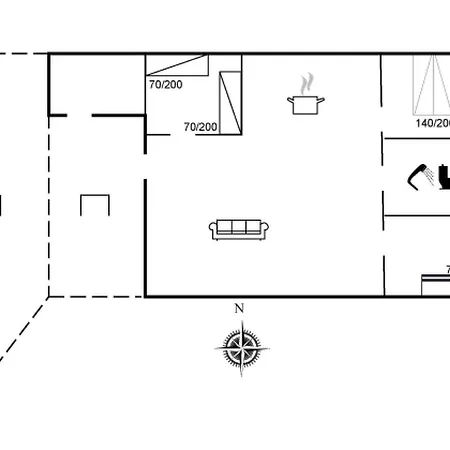 Antomine - 500m From The Sea By Interhome Holiday home Laeso
